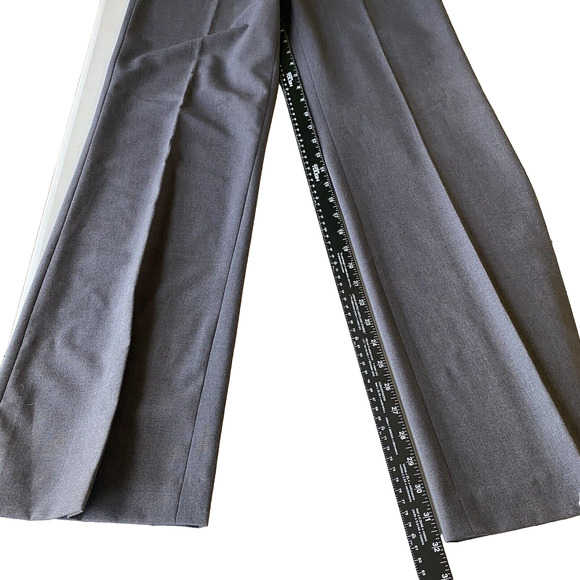 Sutton Studio Pants Womens Size 8 Gray Office Career NWT USA Made Bloomingdales - Picture 5 of 8